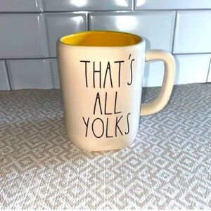 Rae Dunn That's All Yolks Mug